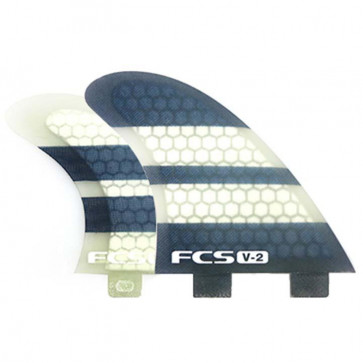 FCS V2 PC Tri-Quad fin set