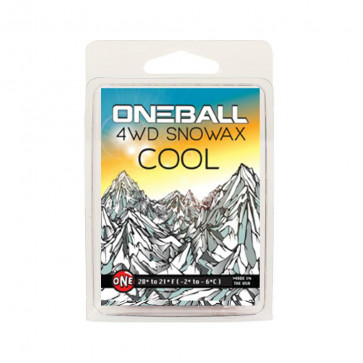 Oneball 4WD Snowboard Wax COOL 65g