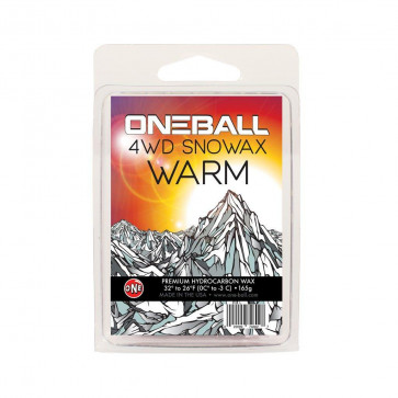 Oneball 4WD Snowboard Wax WARM 65g