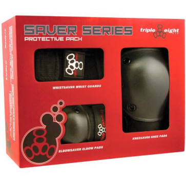 Triple 8 Saver Series Jr Protection 3-Pack Box