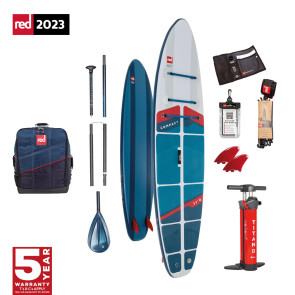 Red Compact MSL 11 x 32 Inflatable Stand Up Paddleboard Package with Paddle