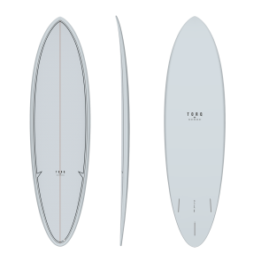 Torq 68 Fun Classic grey  pattern Surfboard