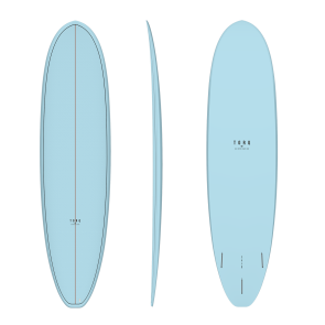 Torq 74 Fun V Classic blue  pattern Surfboard