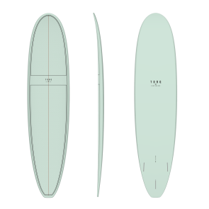 Torq 80 Long Classic palm  pattern Surfboard
