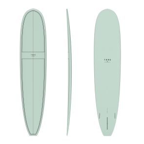 Torq 91 Long Classic palm  pattern Surfboard